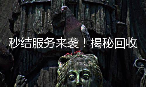 秒结服务来袭！揭秘回收微信平台的全新便捷体验
